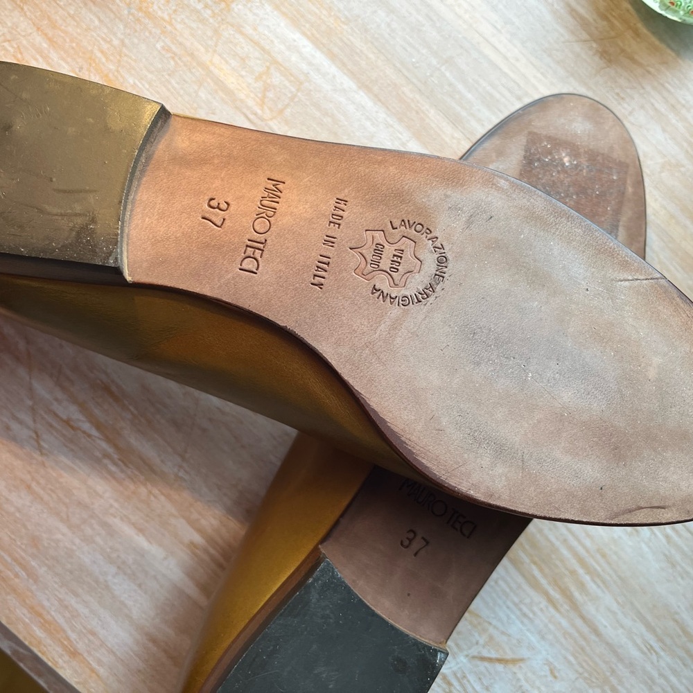 La Scarpa Gold Fine leather ballerinas - Picture 6 of 7